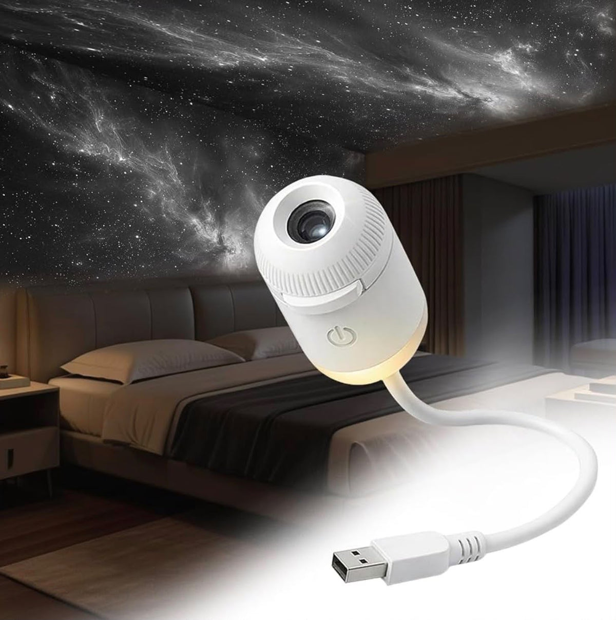 360° Galaxy Yıldız Projektörü