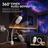 360° Galaxy Yıldız Projektörü